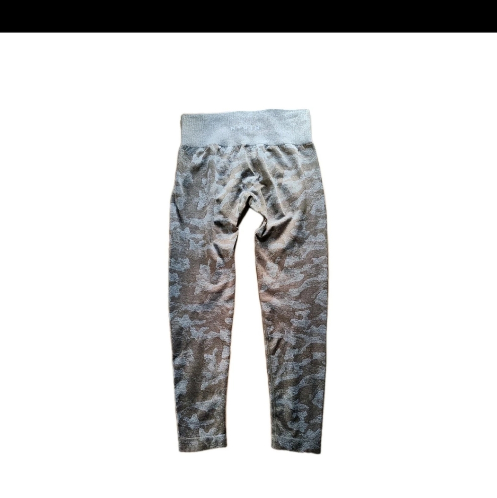 NVGTN Large Mocha Tan Camo Leggings Stetchy